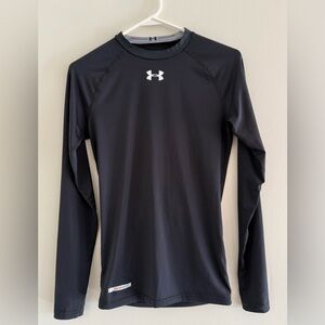 Under Armour Black Compression Shirt- Medium